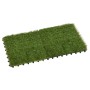 Baldosas de césped artificial 11 uds verde 30x30 cm de vidaXL, Flora artificial - Ref: Foro24-149030, Precio: 57,11 €, Descue...