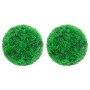 Bolas de boj artificial 2 unidades 22 cm de vidaXL, Flora artificial - Ref: Foro24-315478, Precio: 22,99 €, Descuento: %