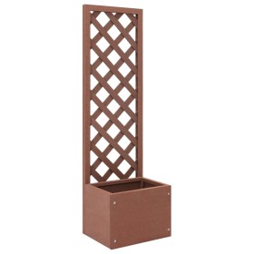 Jardinera enrejada WPC 40x30x135 cm de vidaXL, Maceteros y jardineras - Ref: Foro24-149020, Precio: 95,99 €, Descuento: %