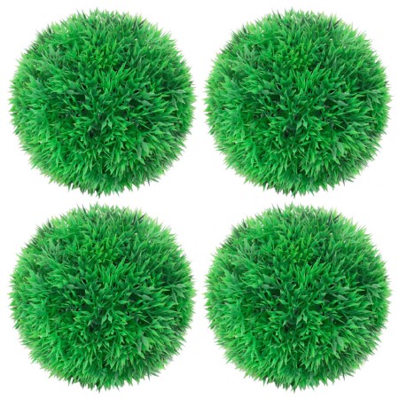 Bolas de boj artificial 4 unidades 12 cm de vidaXL, Flora artificial - Ref: Foro24-315477, Precio: 15,81 €, Descuento: %