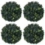 Artificial boxwood balls 4 units 12 cm by vidaXL, artificial flora - Ref: Foro24-315467, Price: 16,70 €, Discount: %