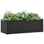 Arriate con sistema de riego automático antracita 100x43x33 cm de vidaXL, Maceteros y jardineras - Ref: Foro24-313961, Precio...