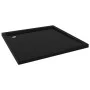 Square black ABS shower tray 90x90 cm by vidaXL, Shower trays - Ref: Foro24-148913, Price: 111,70 €, Discount: %