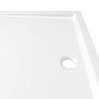 Plato de ducha rectangular ABS blanco 70x100 cm de vidaXL, Platos de ducha - Ref: Foro24-148906, Precio: 111,13 €, Descuento: %