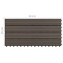 Verandafliesen 6 Stk. WPC dunkelbraun 60x30 cm 1,08 m² von vidaXL, Böden und Teppiche - Ref: Foro24-149027, Preis: 56,54 €, R...