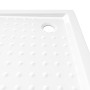 Shower tray with white ABS dots 90x90x4 cm by vidaXL, Shower trays - Ref: Foro24-148898, Price: 127,09 €, Discount: %