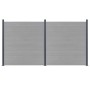 Postes de valla 3 unidades aluminio gris oscuro 185 cm de vidaXL, Postes de cerca - Ref: Foro24-148987, Precio: 222,16 €, Des...