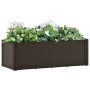 Arriate con sistema de riego automático moca 100x43x33 cm de vidaXL, Maceteros y jardineras - Ref: Foro24-313960, Precio: 119...