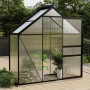 Anthracite gray aluminum greenhouse 1.33 m² by vidaXL, Greenhouses - Ref: Foro24-312064, Price: 237,06 €, Discount: %