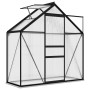 Anthracite gray aluminum greenhouse 1.33 m² by vidaXL, Greenhouses - Ref: Foro24-312064, Price: 237,06 €, Discount: %