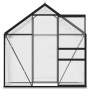 Anthracite gray aluminum greenhouse 1.33 m² by vidaXL, Greenhouses - Ref: Foro24-312064, Price: 237,06 €, Discount: %