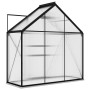 Anthracite gray aluminum greenhouse 1.33 m² by vidaXL, Greenhouses - Ref: Foro24-312064, Price: 237,06 €, Discount: %