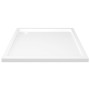 Square white ABS shower tray 80x80 cm by vidaXL, Shower trays - Ref: Foro24-148907, Price: 110,69 €, Discount: %