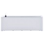 Flowerbed with automatic irrigation system white 100x43x33 cm by vidaXL, Pots and planters - Ref: Foro24-313959, Price: 118,5...