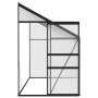 Anthracite gray aluminum greenhouse 6.23 m³ by vidaXL, Greenhouses - Ref: Foro24-312046, Price: 322,33 €, Discount: %