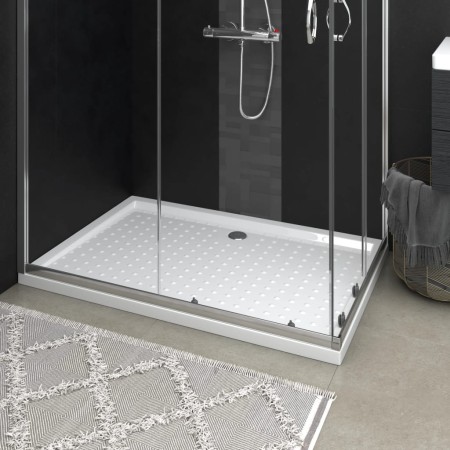 Plato de ducha con puntos ABS blanco 80x120x4 cm de vidaXL, Platos de ducha - Ref: Foro24-148901, Precio: 133,83 €, Descuento: %