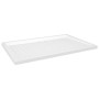 Shower tray with white ABS points 80x120x4 cm by vidaXL, Shower trays - Ref: Foro24-148901, Price: 133,83 €, Discount: %