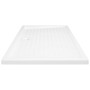 Shower tray with white ABS points 80x120x4 cm by vidaXL, Shower trays - Ref: Foro24-148901, Price: 133,83 €, Discount: %