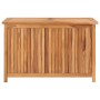 Garden storage box solid teak wood 90x50x58 cm by vidaXL, Outdoor storage boxes - Ref: Foro24-315380, Price: 204,90 €, Discou...