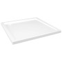 Square black ABS shower tray 90x90 cm by vidaXL, Shower trays - Ref: Foro24-148904, Price: 99,40 €, Discount: %