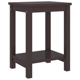 Mesitas de noche madera maciza de pino marrón oscuro 35x30x47cm de vidaXL, Mesitas de noche - Ref: Foro24-322212, Precio: 37,...