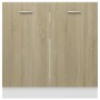 Armario inferior de fregadero madera ingeniería 80x46x81,5cm de vidaXL, Armarios de cocina - Ref: Foro24-801199, Precio: 84,0...