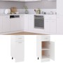 Armario inferior cajón cocina madera de ingeniería 30x46x81,5cm de vidaXL, Armarios de cocina - Ref: Foro24-801204, Precio: 7...