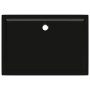 Plato de ducha rectangular ABS negro 70x100 cm de vidaXL, Platos de ducha - Ref: Foro24-148915, Precio: 109,87 €, Descuento: %