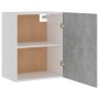 Armario colgante contrachapada gris hormigón 50x31x60 cm de vidaXL, Armarios de cocina - Ref: Foro24-801264, Precio: 62,47 €,...