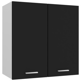 Hanging kitchen cabinet black engineered wood 60x31x60 cm by vidaXL, Kitchen cabinets - Ref: Foro24-801269, Price: 61,11 €, D...