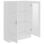 Sperrholz-Vitrine weiß 82,5x30,5x115 cm von vidaXL, Bücherregale und Regale - Ref: Foro24-802750, Preis: 94,56 €, Rabatt: %