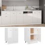 Armario inferior cocina contrachapada blanco 60x46x81,5 cm de vidaXL, Armarios de cocina - Ref: Foro24-801193, Precio: 84,77 ...