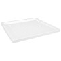 Shower tray with white ABS dots 80x80x4 cm by vidaXL, Shower trays - Ref: Foro24-148900, Price: 99,92 €, Discount: %