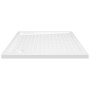 Shower tray with white ABS dots 80x80x4 cm by vidaXL, Shower trays - Ref: Foro24-148900, Price: 99,92 €, Discount: %