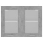 Concrete gray plywood kitchen hanging cabinet 80x31x60 cm by vidaXL, Kitchen cabinets - Ref: Foro24-802533, Price: 94,37 €, D...