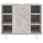 Armario de baño contrachapada gris hormigón 60x32x53,5 cm de vidaXL, Muebles de baño - Ref: Foro24-802637, Precio: 53,60 €, D...