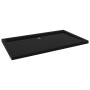 Rectangular black ABS shower tray 70x120 cm by vidaXL, Shower trays - Ref: Foro24-148914, Price: 121,04 €, Discount: %