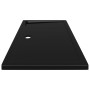 Rectangular black ABS shower tray 70x120 cm by vidaXL, Shower trays - Ref: Foro24-148914, Price: 121,04 €, Discount: %