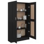 Armario de libros madera contrachapada negro 82,5x30,5x150 cm de vidaXL, Librerías y estanterías - Ref: Foro24-802724, Precio...