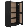 Armario de libros madera contrachapada negro 82,5x30,5x150 cm de vidaXL, Librerías y estanterías - Ref: Foro24-802724, Precio...