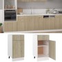 Armario inferior madera de ingeniería roble 40x46x81,5 cm de vidaXL, Armarios de cocina - Ref: Foro24-801215, Precio: 76,98 €...