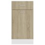 Armario inferior madera de ingeniería roble 40x46x81,5 cm de vidaXL, Armarios de cocina - Ref: Foro24-801215, Precio: 76,98 €...