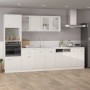 Lower cabinet in white glossy engineered wood, 50x46x81.5cm by vidaXL, Kitchen cabinets - Ref: Foro24-801225, Price: 82,49 €,...