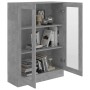 Plywood gray concrete showcase 82.5x30.5x115 cm by vidaXL, Bookcases and shelves - Ref: Foro24-802754, Price: 91,92 €, Discou...