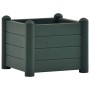 Green PP garden bed 43x43x35 cm by vidaXL, Pots and planters - Ref: Foro24-313974, Price: 54,44 €, Discount: %