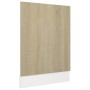 Plywood panel for dishwasher in oak color 45x3x67 cm by vidaXL, Kitchen cabinets - Ref: Foro24-802557, Price: 24,89 €, Discou...