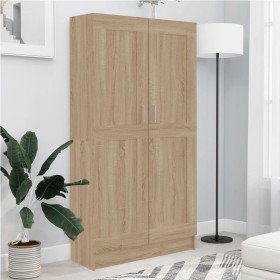 Oak plywood book cabinet 82.5x30.5x150 cm by vidaXL, Bookcases and shelves - Ref: Foro24-802726, Price: 150,80 €, Discount: %