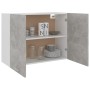 Armario colgante contrachapada gris hormigón 80x31x60 cm de vidaXL, Armarios de cocina - Ref: Foro24-801280, Precio: 106,54 €...