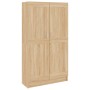 Oak plywood book cabinet 82.5x30.5x150 cm by vidaXL, Bookcases and shelves - Ref: Foro24-802726, Price: 136,25 €, Discount: %