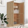 Oak plywood book cabinet 82.5x30.5x150 cm by vidaXL, Bookcases and shelves - Ref: Foro24-802726, Price: 136,25 €, Discount: %